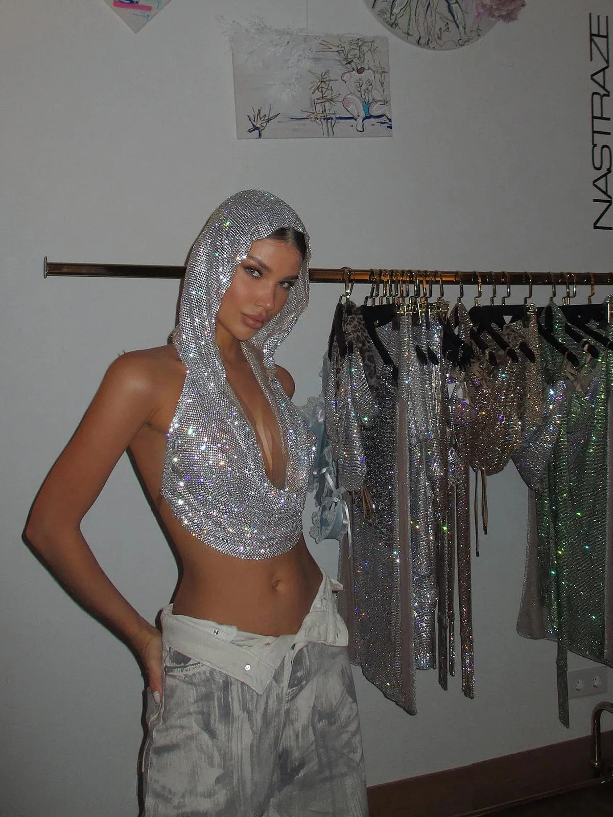 Mesh See Through T Shirt