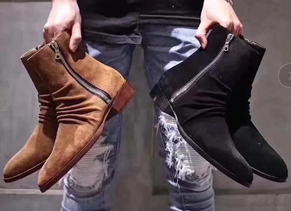 MID CHELSEA BOOT "RISING EYEBROWS"