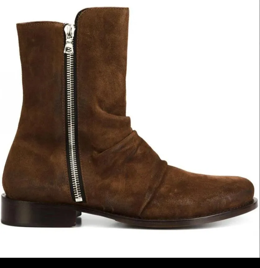 MID CHELSEA BOOT "RISING EYEBROWS"