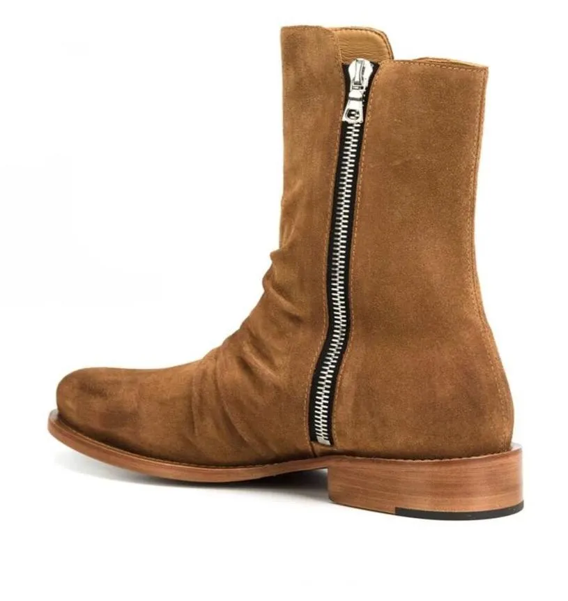 MID CHELSEA BOOT "RISING EYEBROWS"