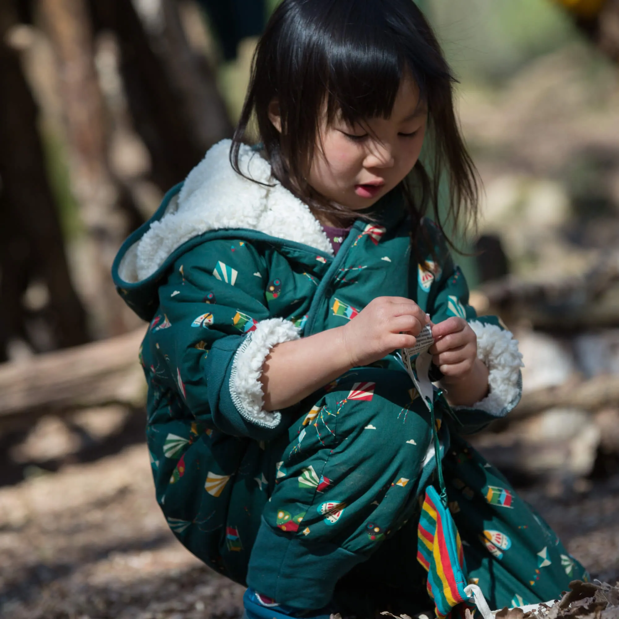 Midnight Kites Sherpa Lined Snowsuit