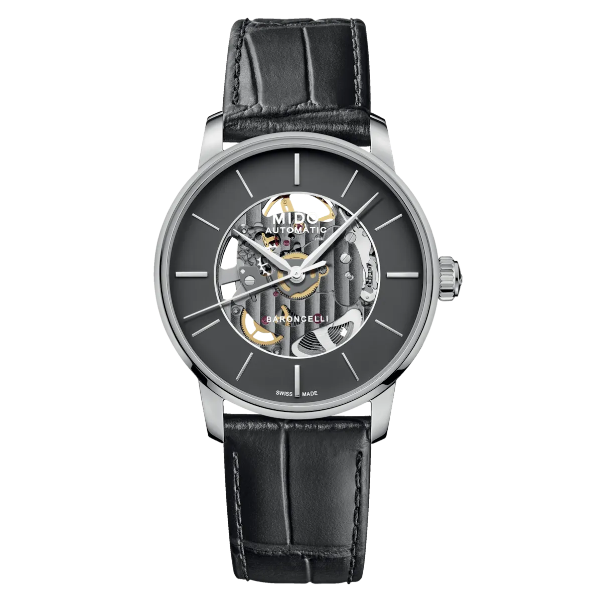 Mido Baroncelli Signature Skeleton M0374361606100