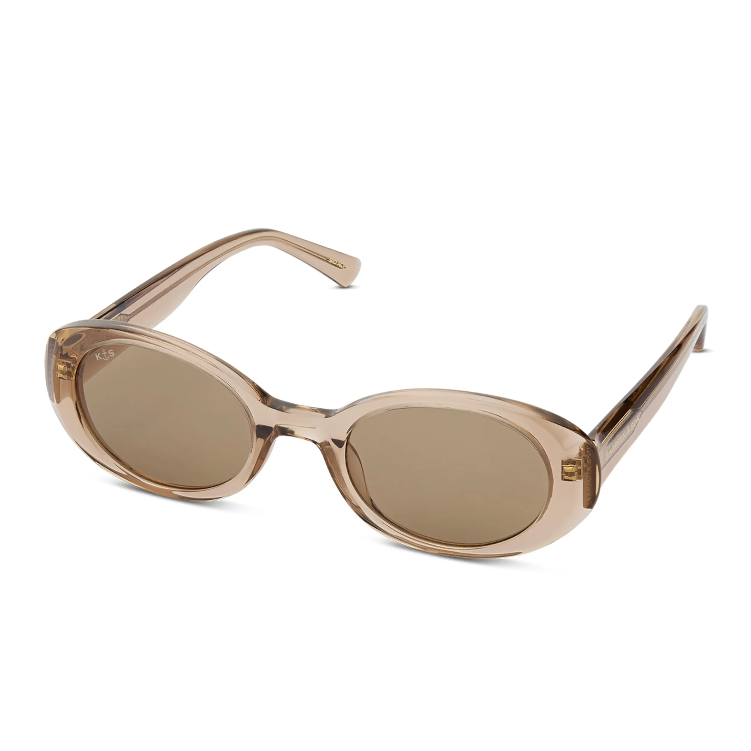 Milan Transparent Hazel Light Brown