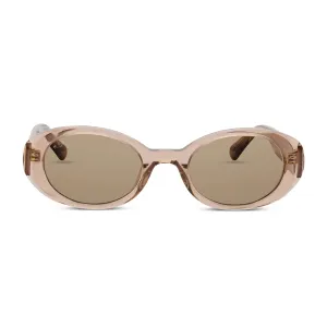 Milan Transparent Hazel Light Brown