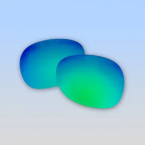 Mirrored Green Replacement Lens Set | Square