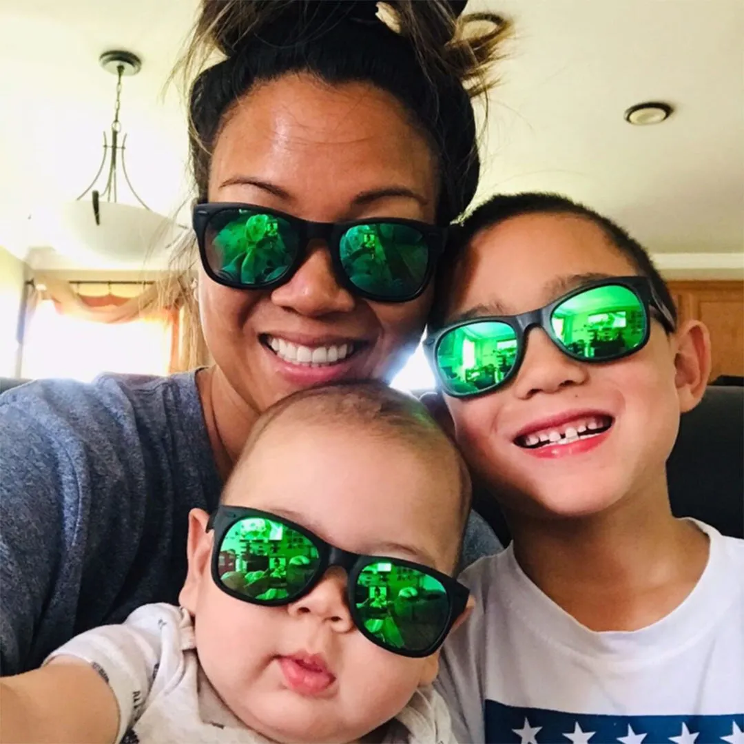 Mirrored Green Replacement Lens Set | Square