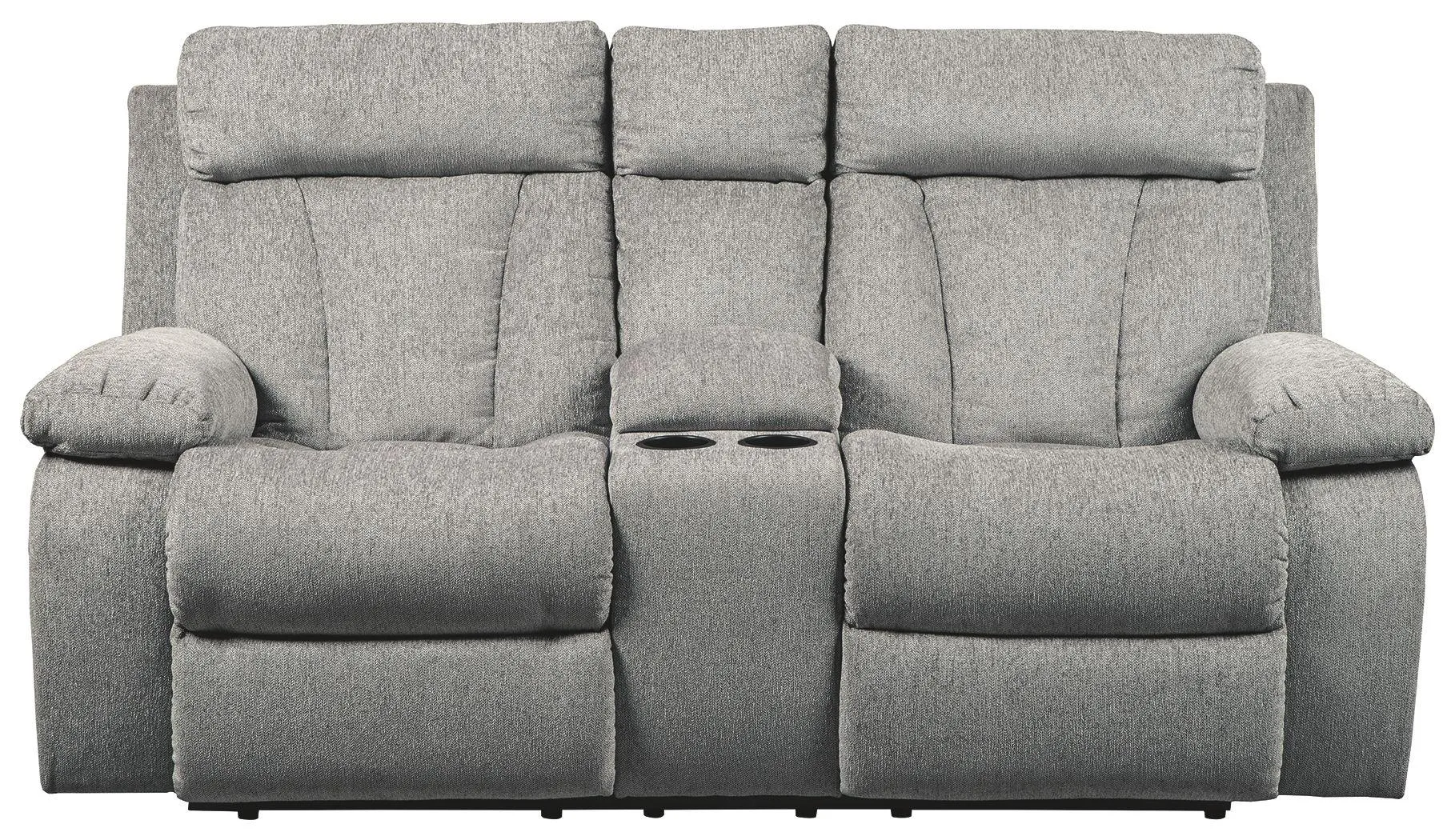 Mitchiner - Dbl Rec Loveseat W/console