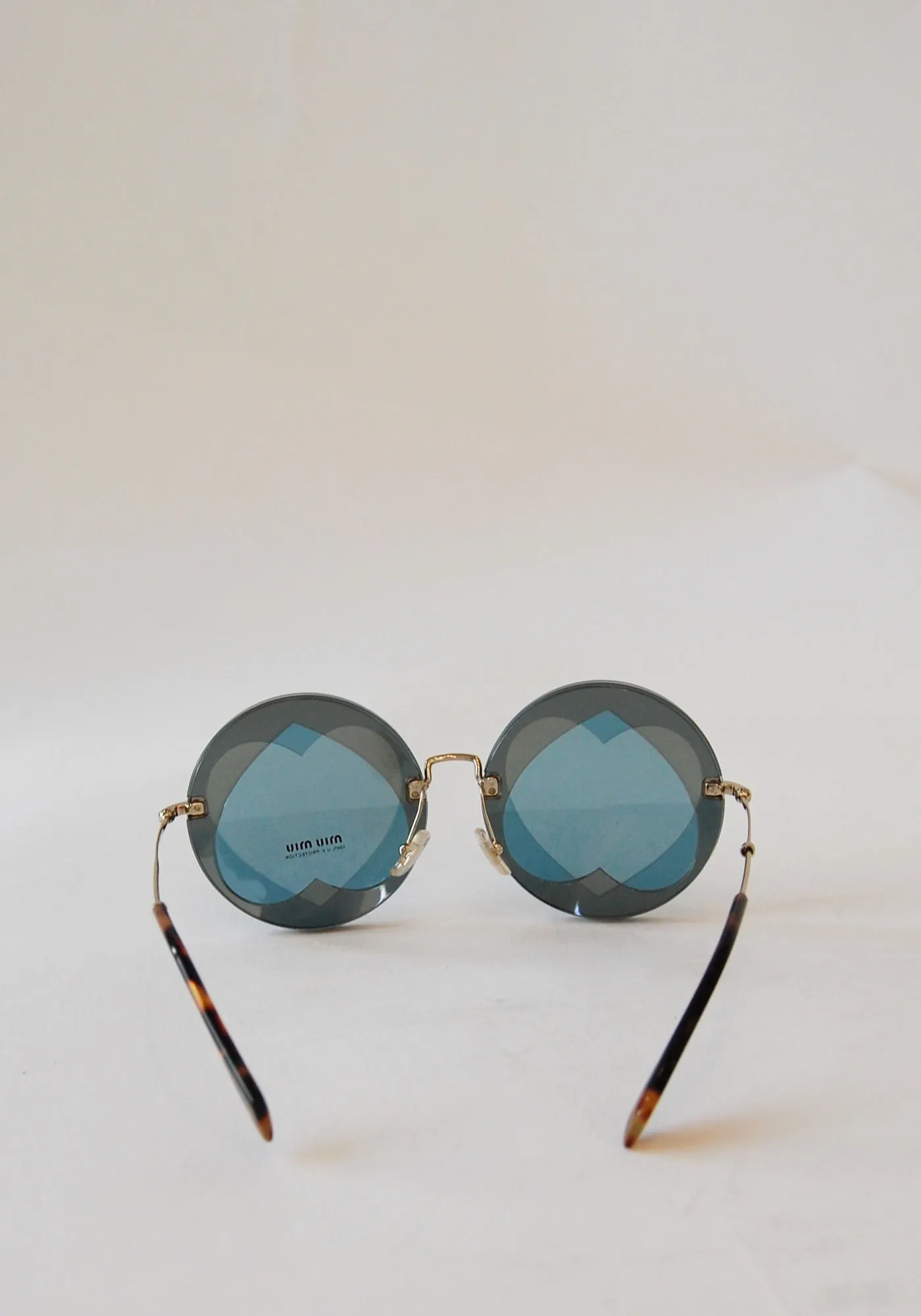 Miu Miu Blue Heart Sunglasses