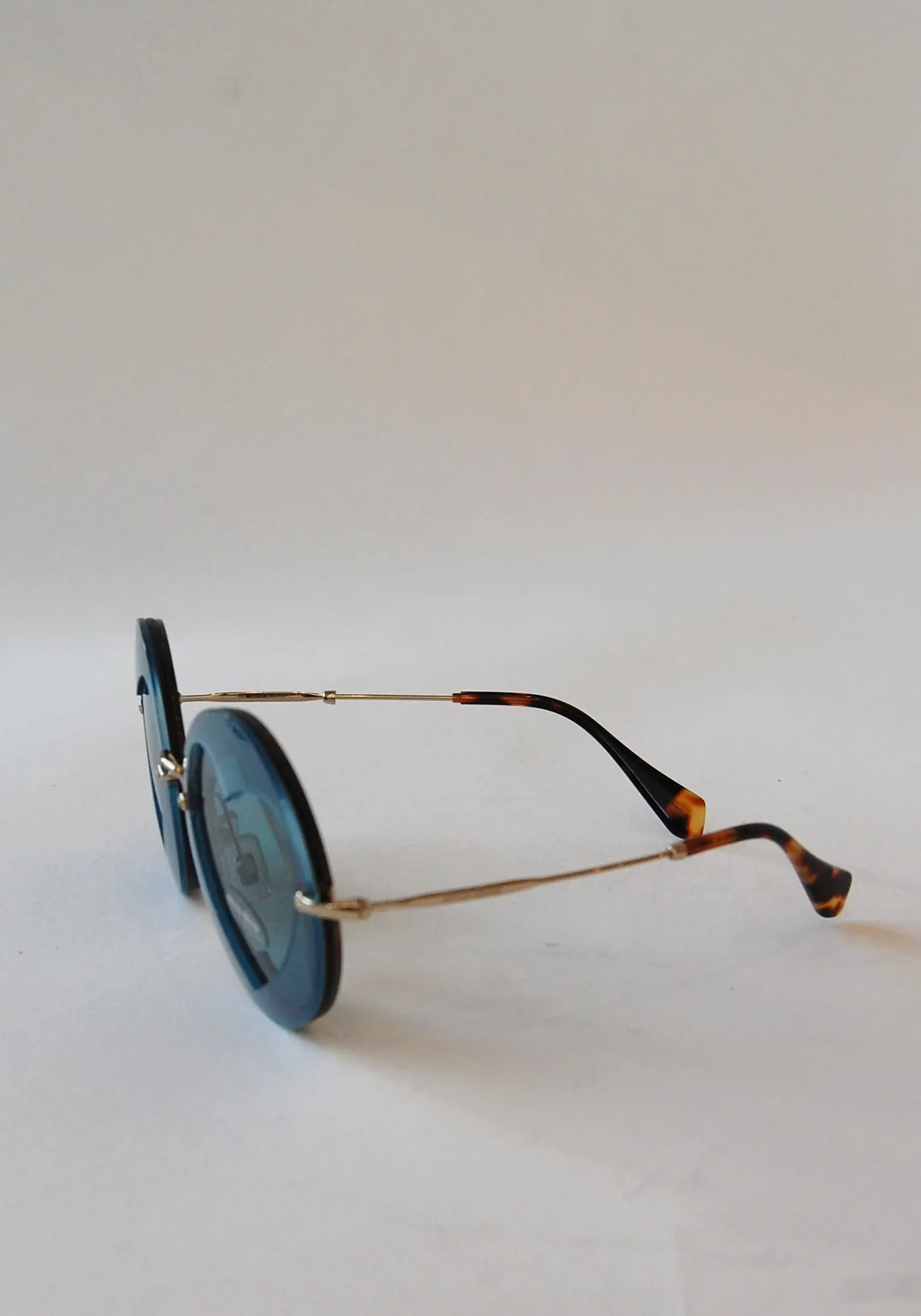 Miu Miu Blue Heart Sunglasses