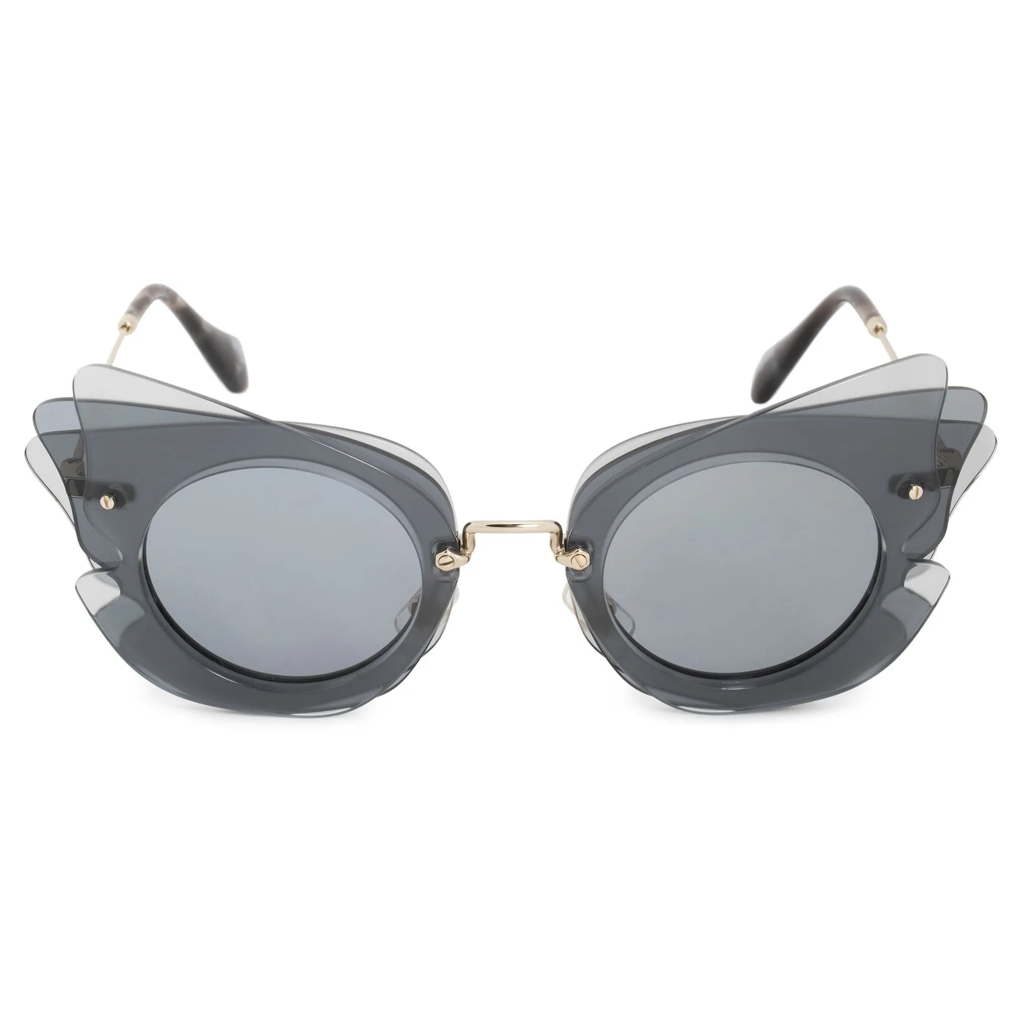 Miu Miu Butterfly Sunglasses SMU02SS VA43C2 63