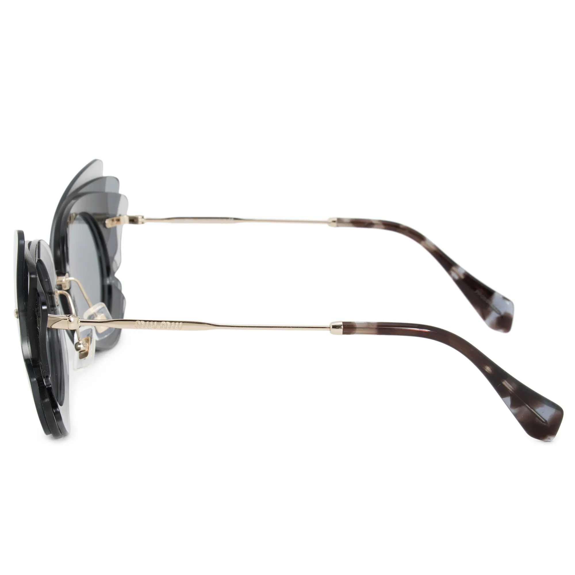 Miu Miu Butterfly Sunglasses SMU02SS VA43C2 63