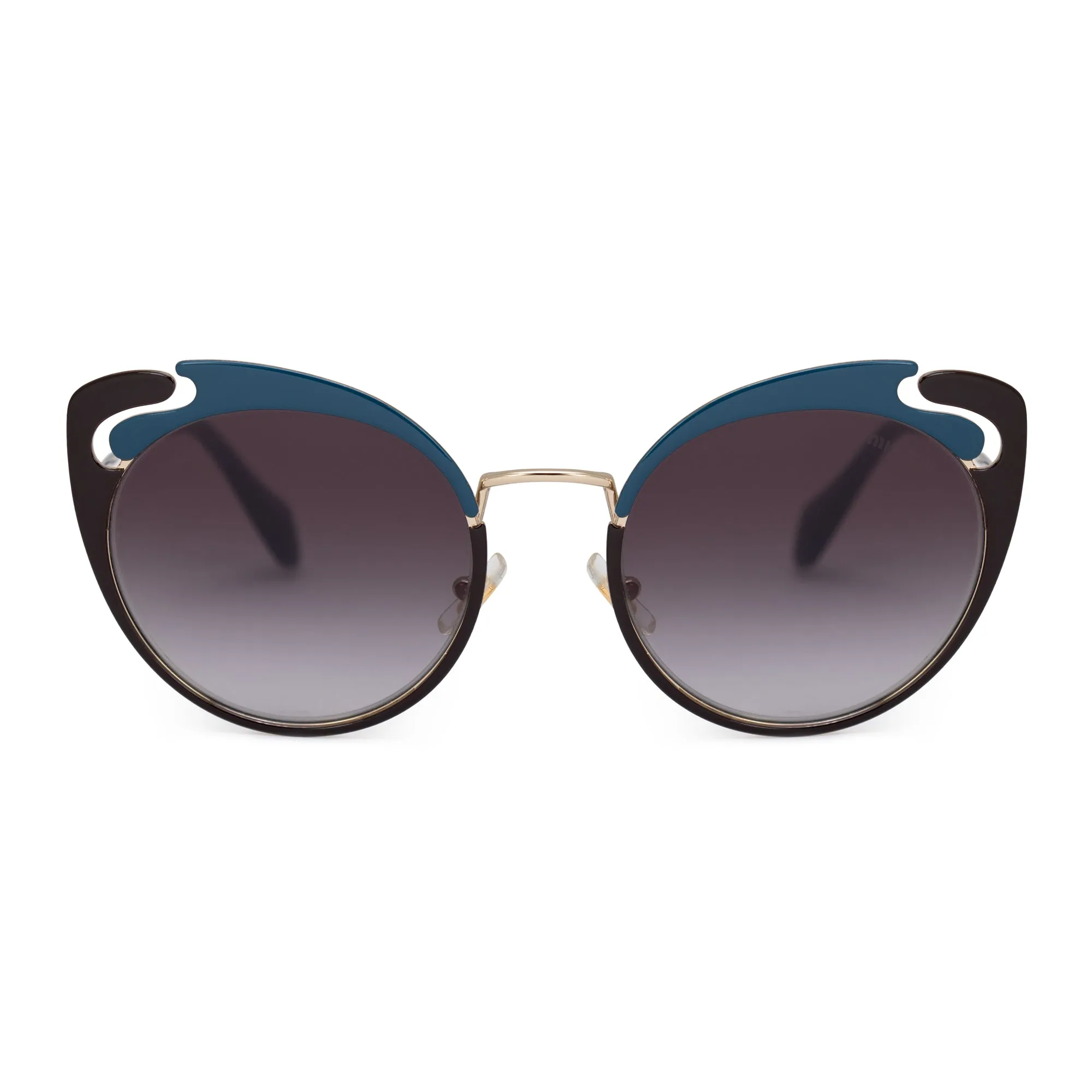 Miu Miu Cat Eye Sunglasses SMU57TS C055D1 54