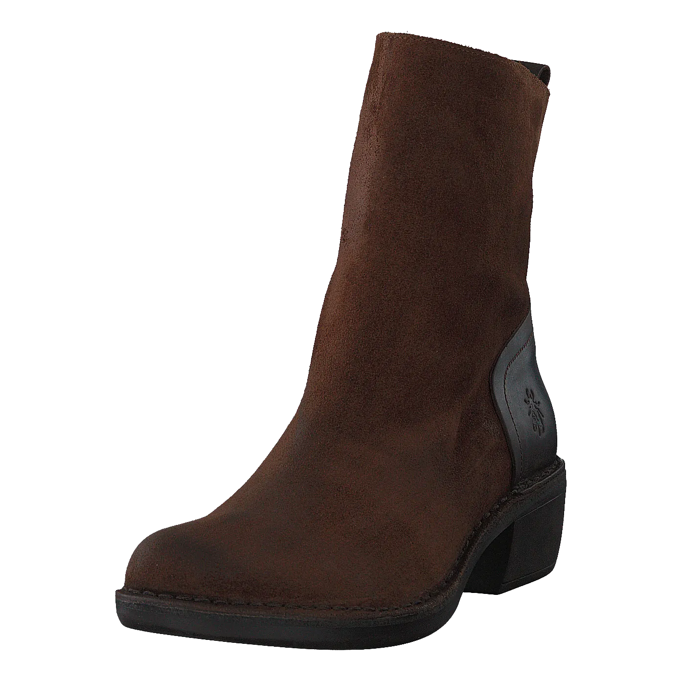 Moba032fly Oil Suede/rug Camel/dk Brown