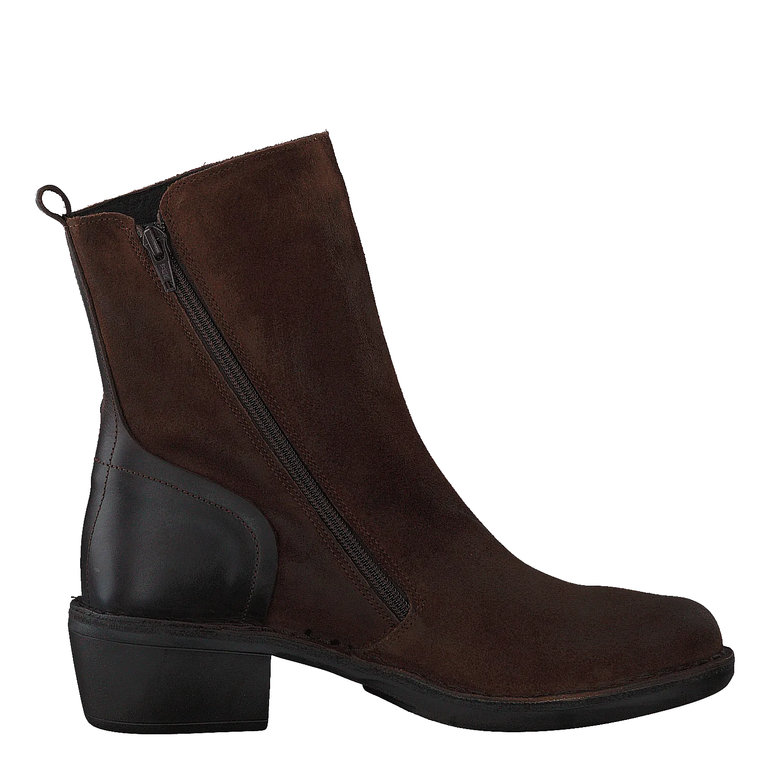 Moba032fly Oil Suede/rug Camel/dk Brown