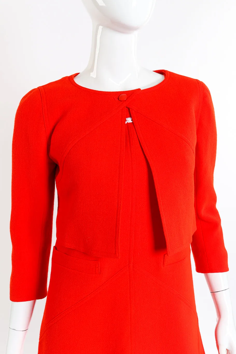 Mod Wool Jacket and Dress Set