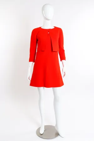 Mod Wool Jacket and Dress Set