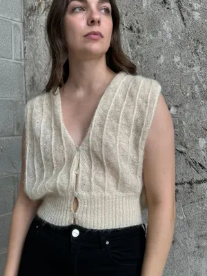 mohair sweater vest