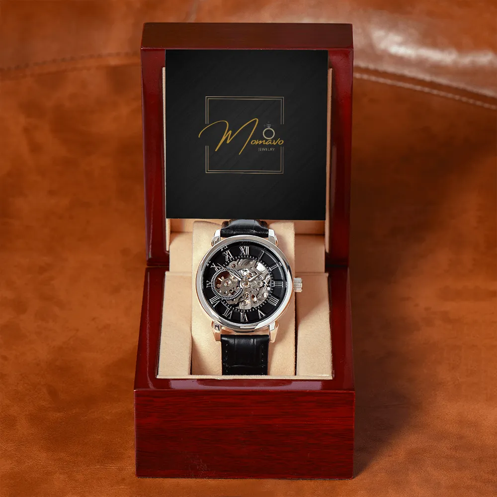 Momavo™ Jewelry - Openwork Luxury Men's Watch