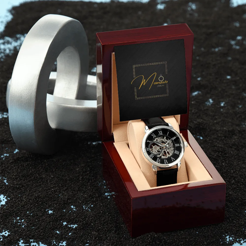 Momavo™ Jewelry - Openwork Luxury Men's Watch