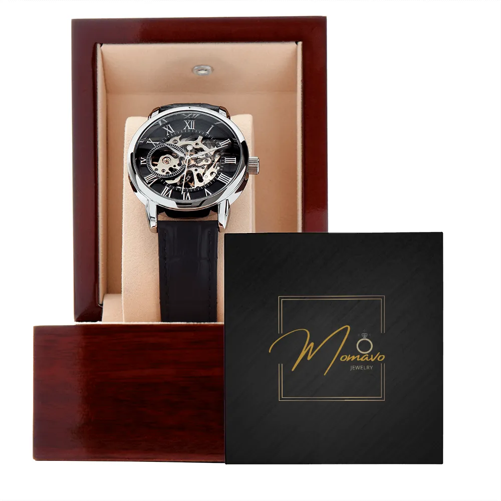 Momavo™ Jewelry - Openwork Luxury Men's Watch