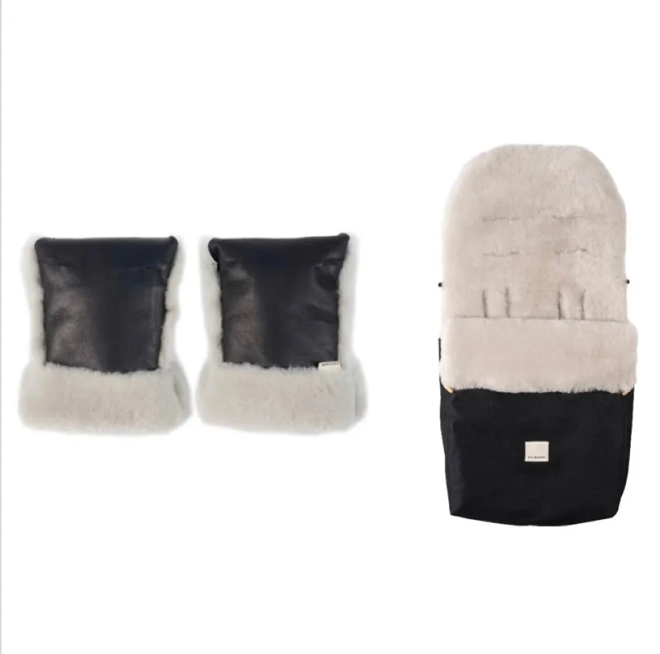 Moon Ultimate Sheepskin Buggy Kit (Footmuff   Mitts)