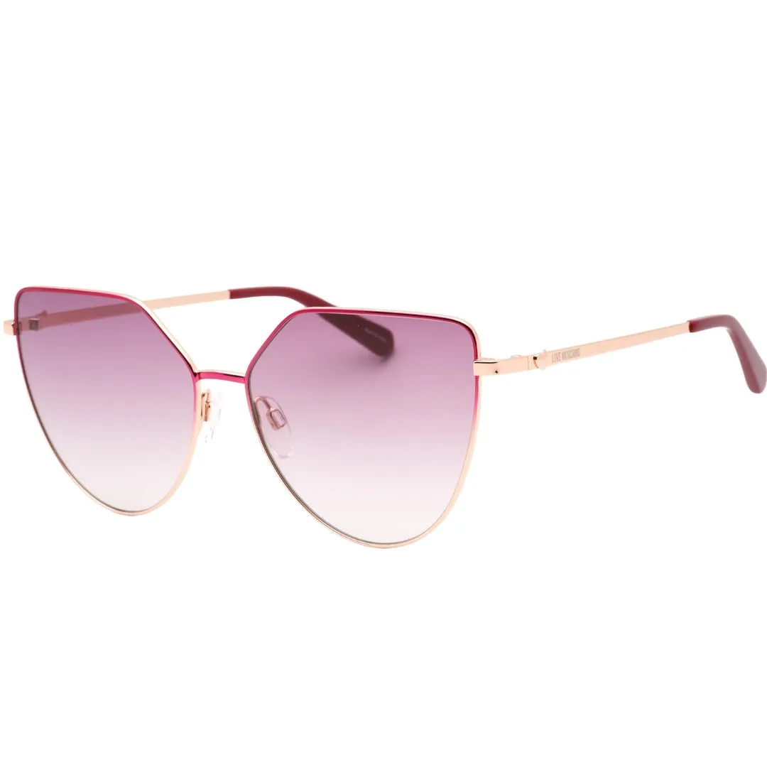 Moschino MOL047 0MU1 9R Women Sunglasses Rose Gold