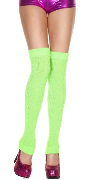Music Legs Footless Acrylic Thigh High Leg Warmer ML4248
