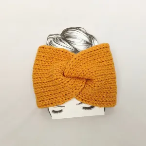 Mustard Twist Ear Warmer / Headband