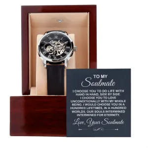 My Soulmate For Eternity - Skeleton Watch