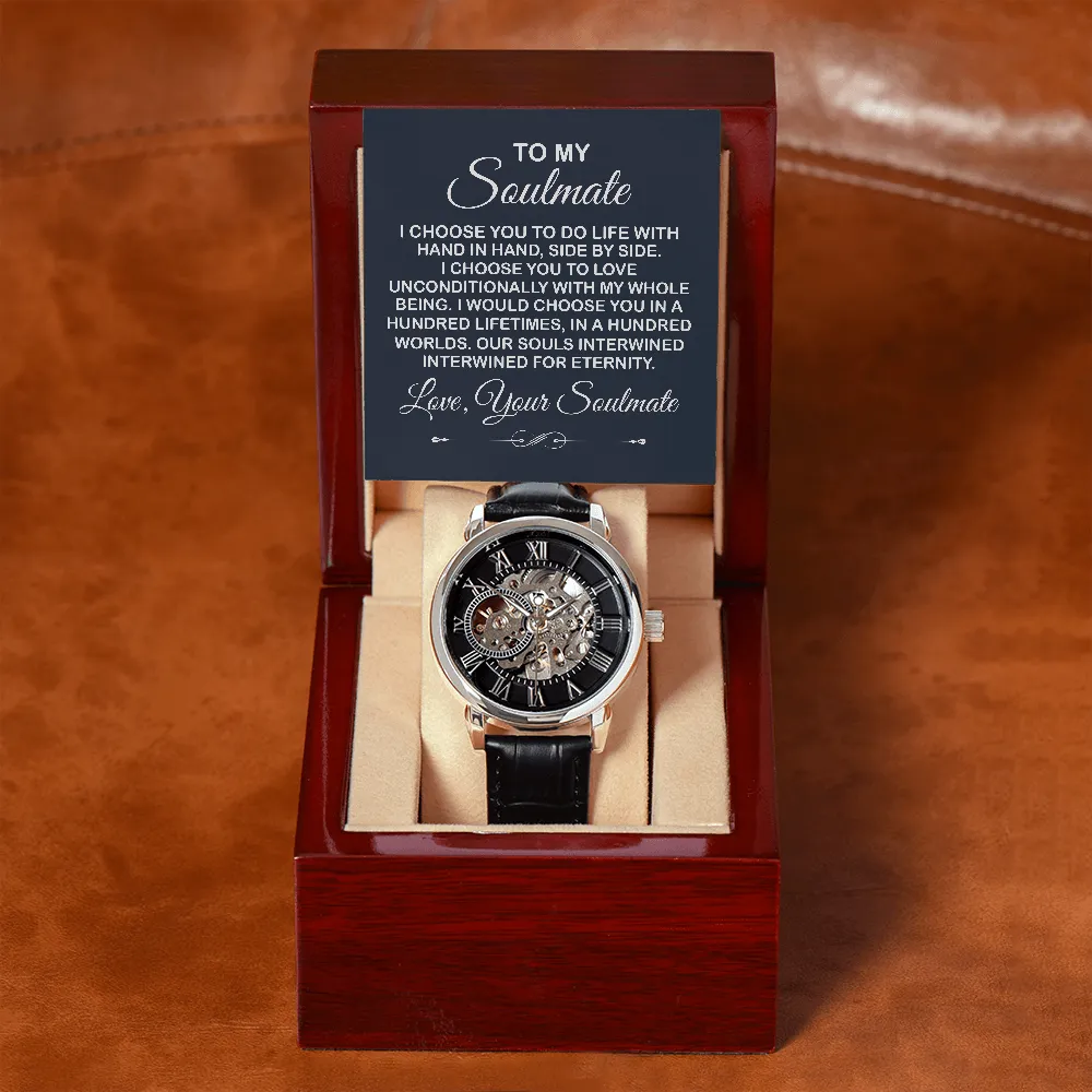 My Soulmate For Eternity - Skeleton Watch