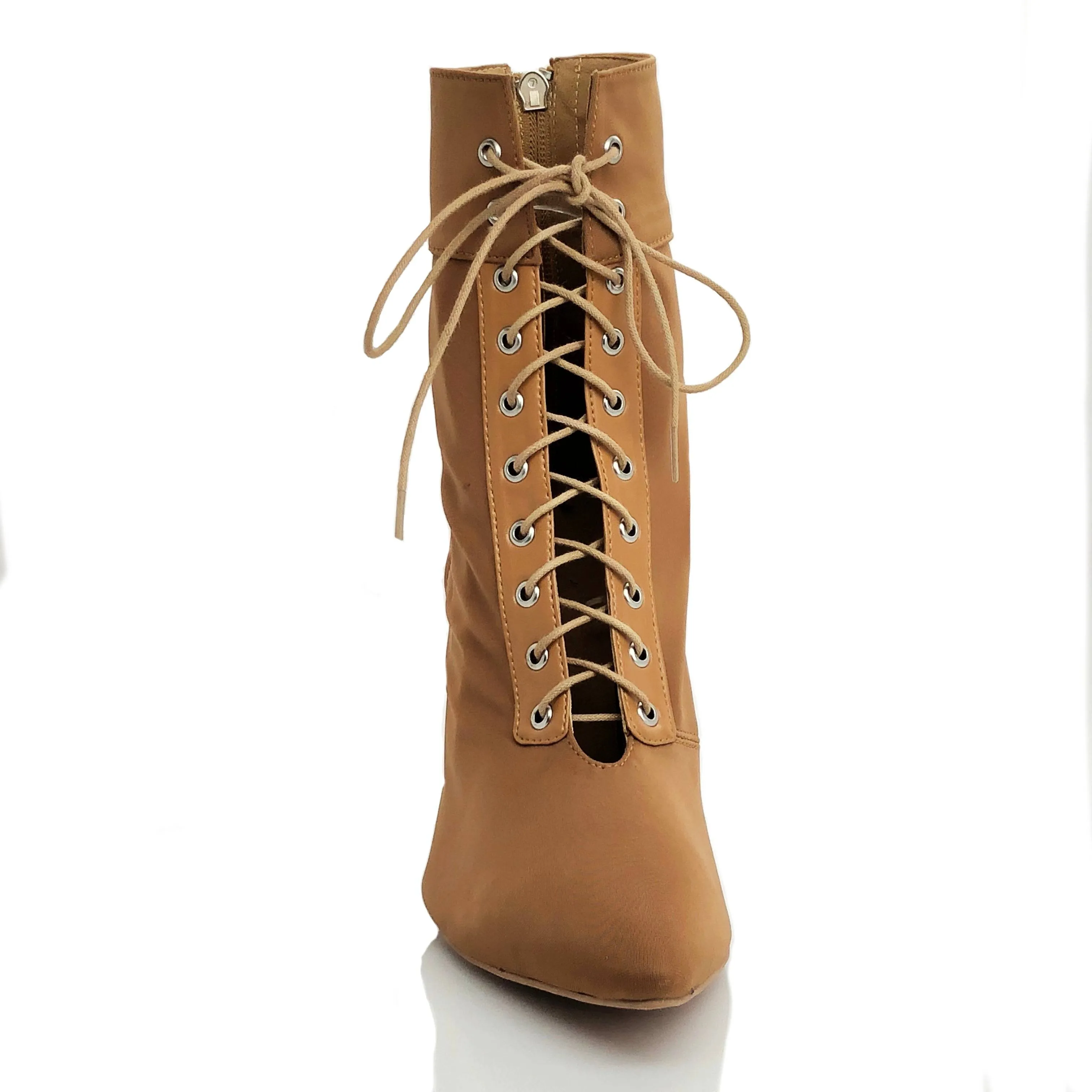 Naeema - Dark Tan Lycra - Street Sole