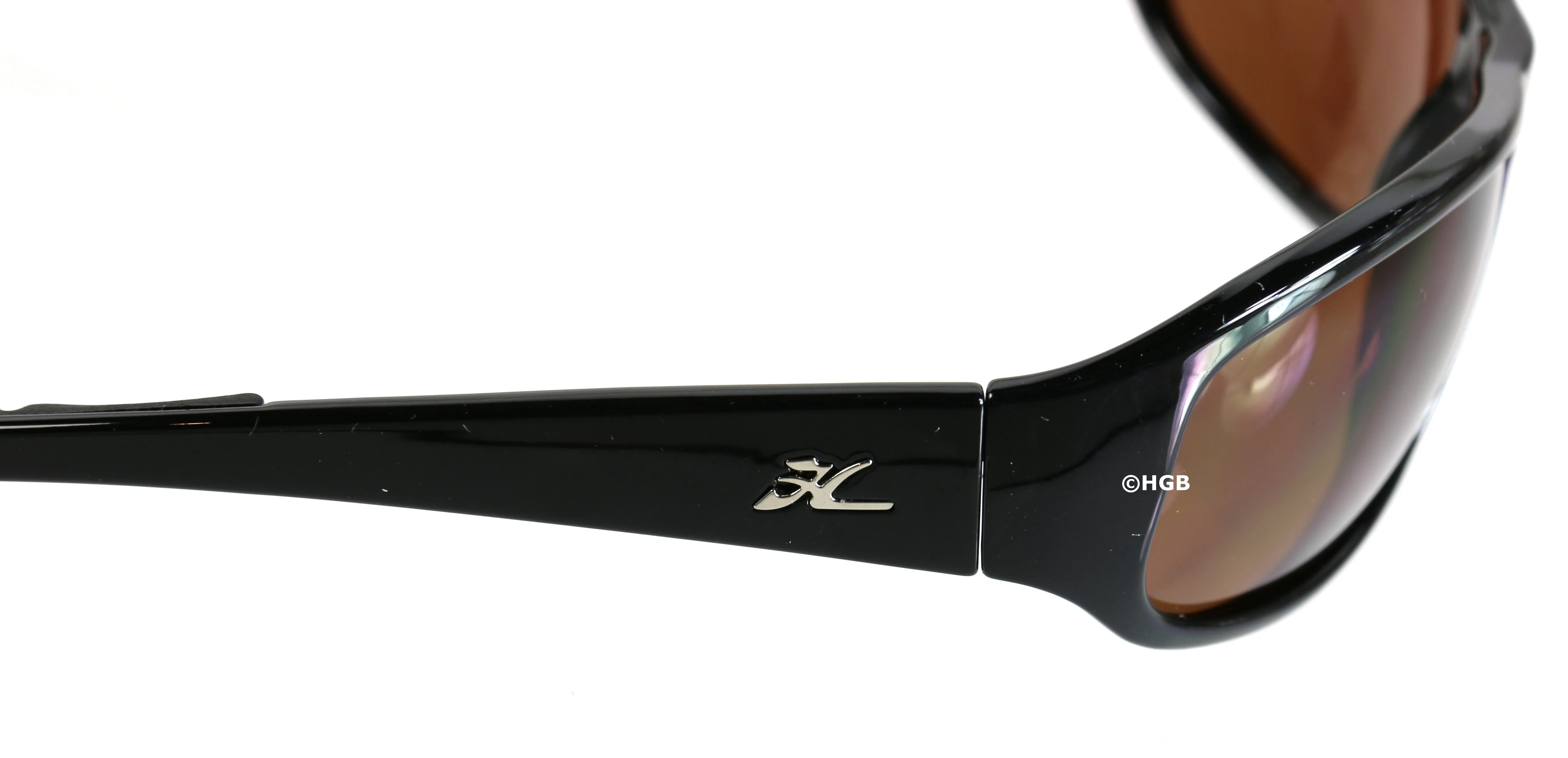 Napa by Hobie Polarized Sunglasses Brown Lens Black Frame 100% UVA UVB UVC NEW