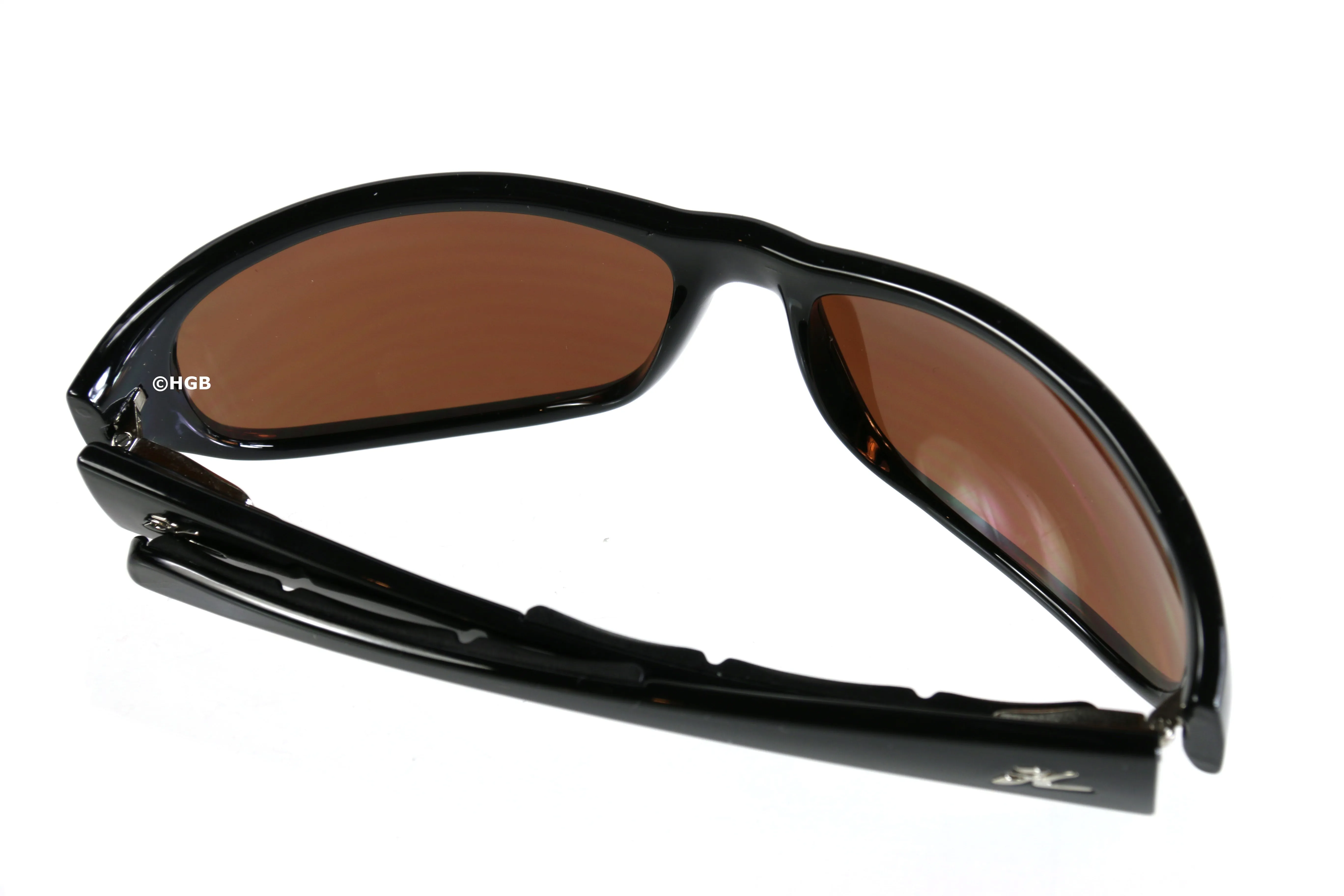 Napa by Hobie Polarized Sunglasses Brown Lens Black Frame 100% UVA UVB UVC NEW