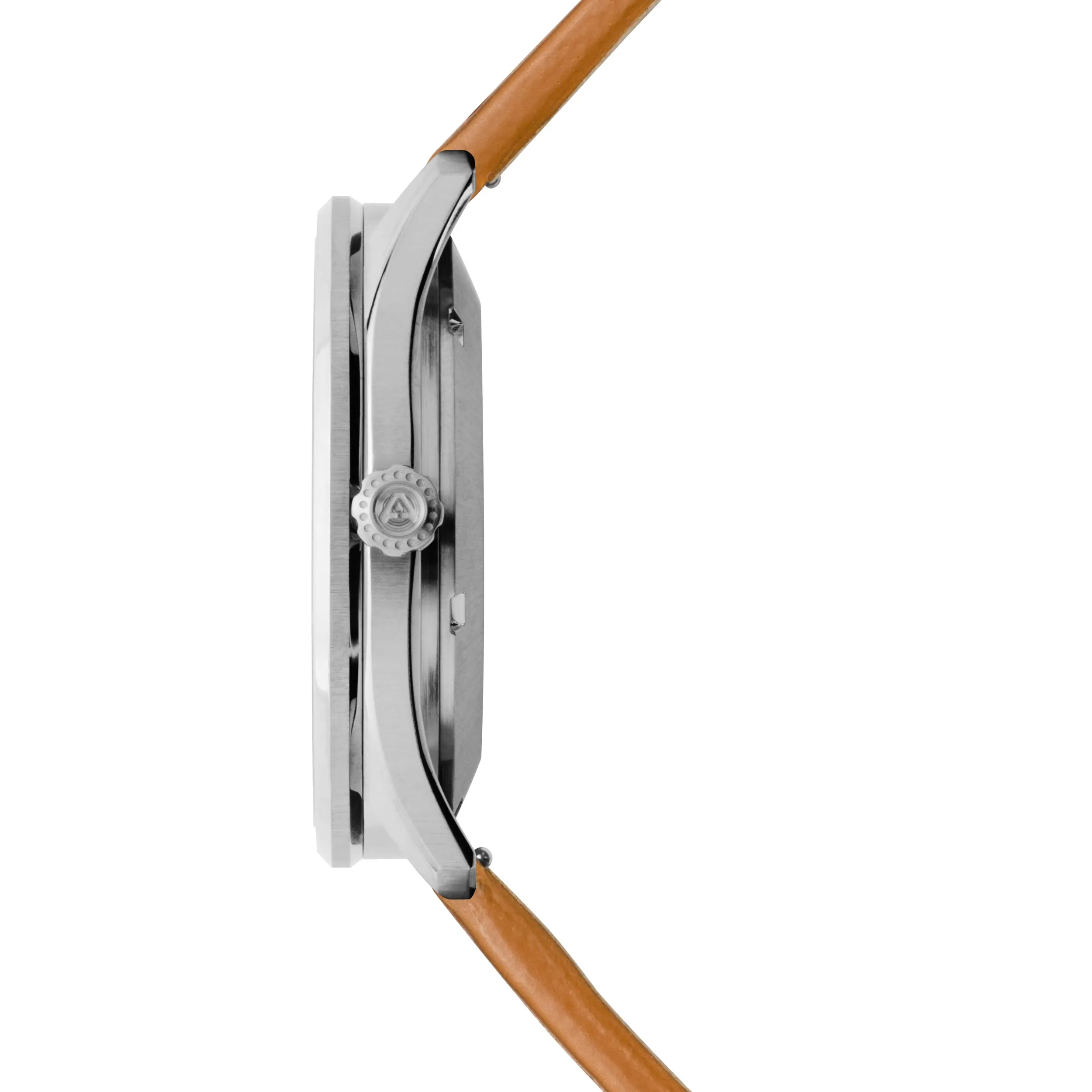 Nemesis Automatic Silver Tan Blue