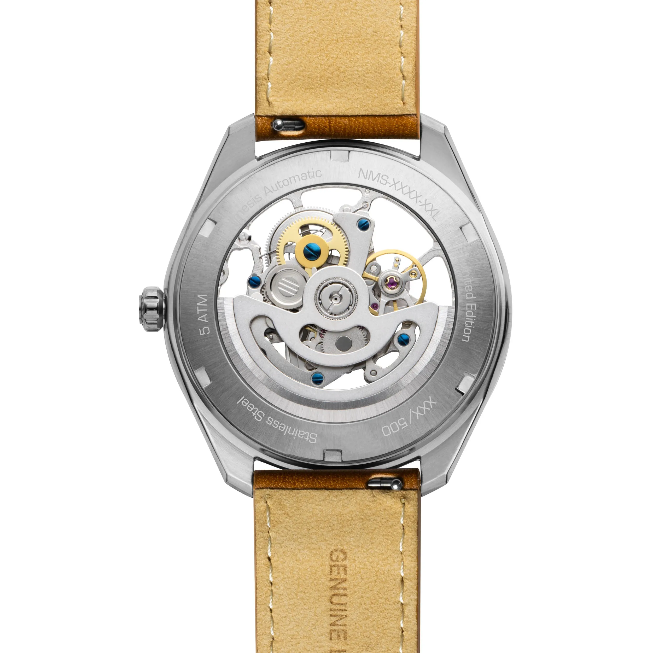 Nemesis Automatic Silver Tan