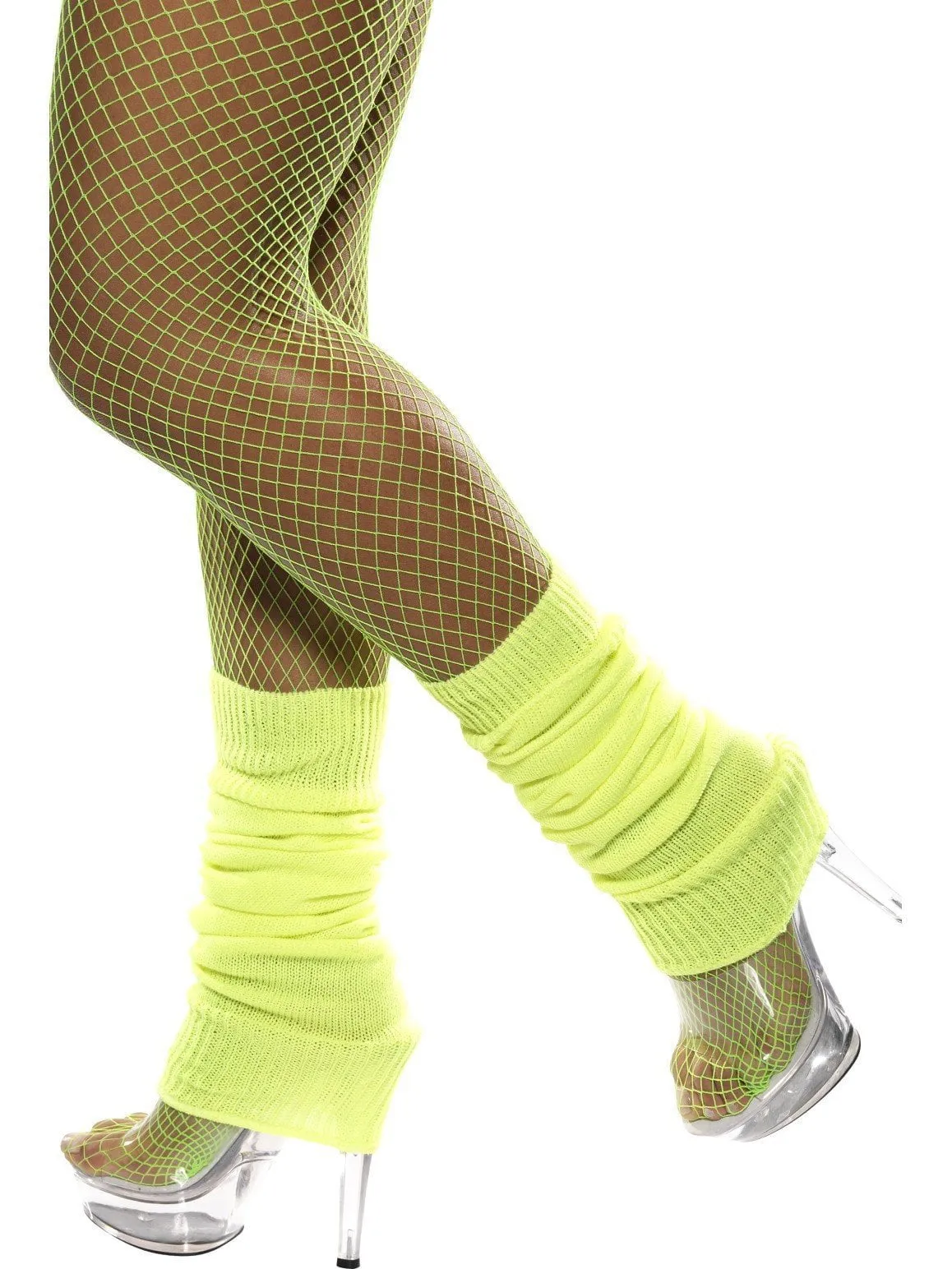 Neon Fluoro 80s Leg Warmers
