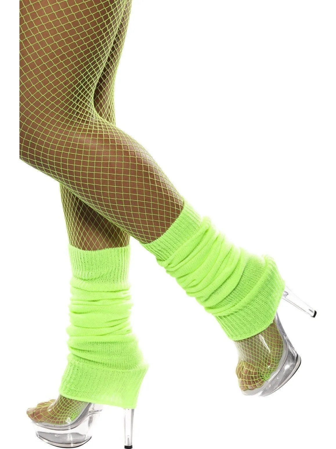 Neon Fluoro 80s Leg Warmers