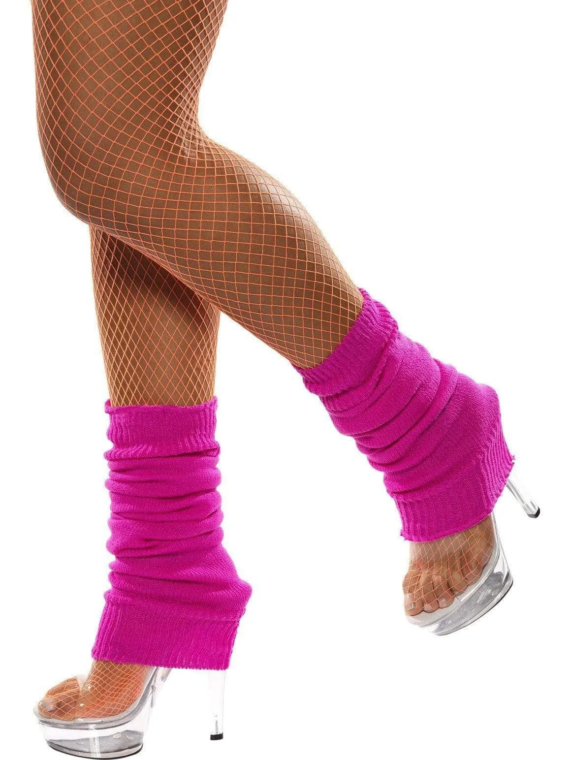 Neon Fluoro 80s Leg Warmers