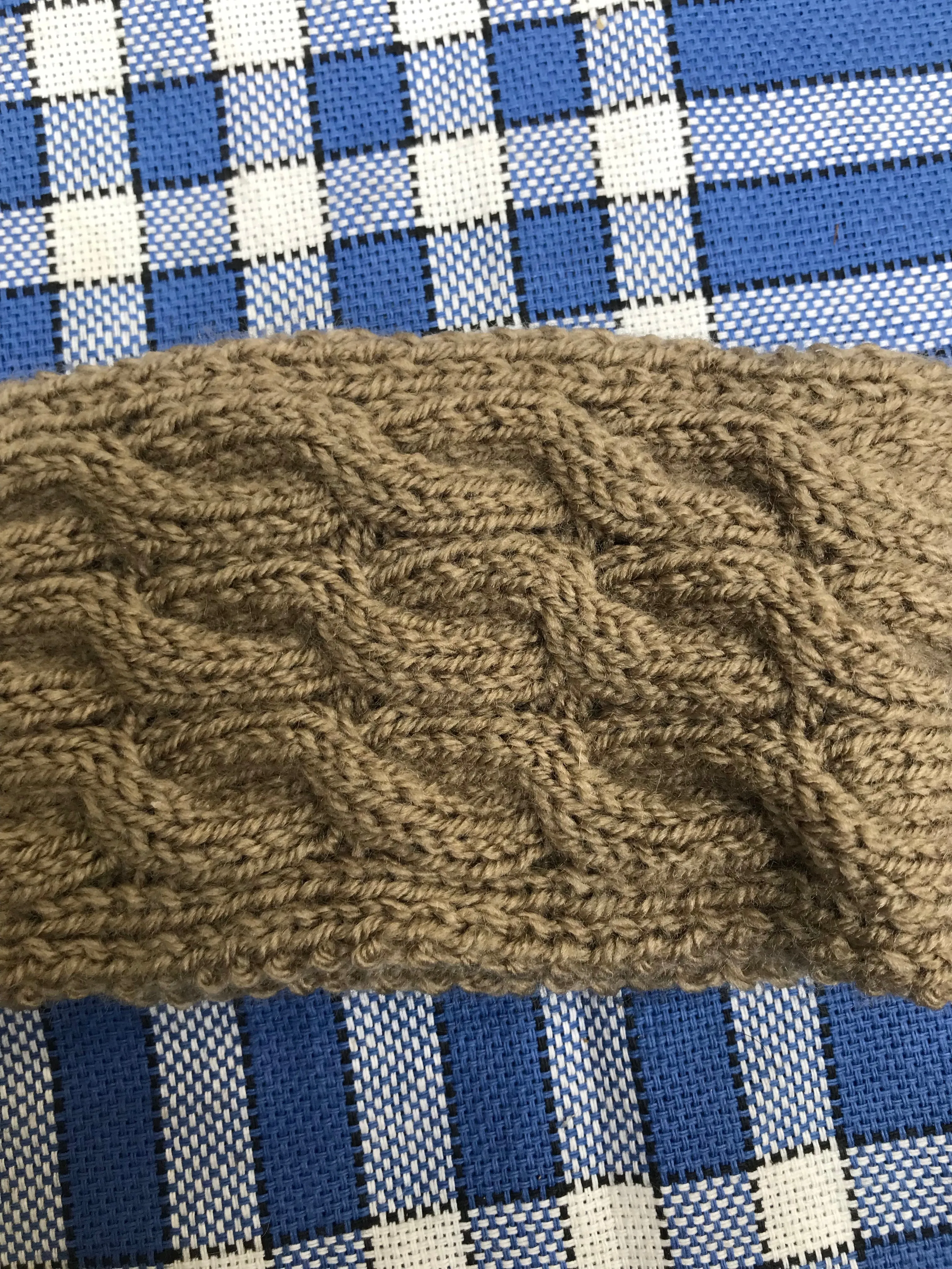 New wool head ear warmers in various colours and patterns FREE POSTAGE**