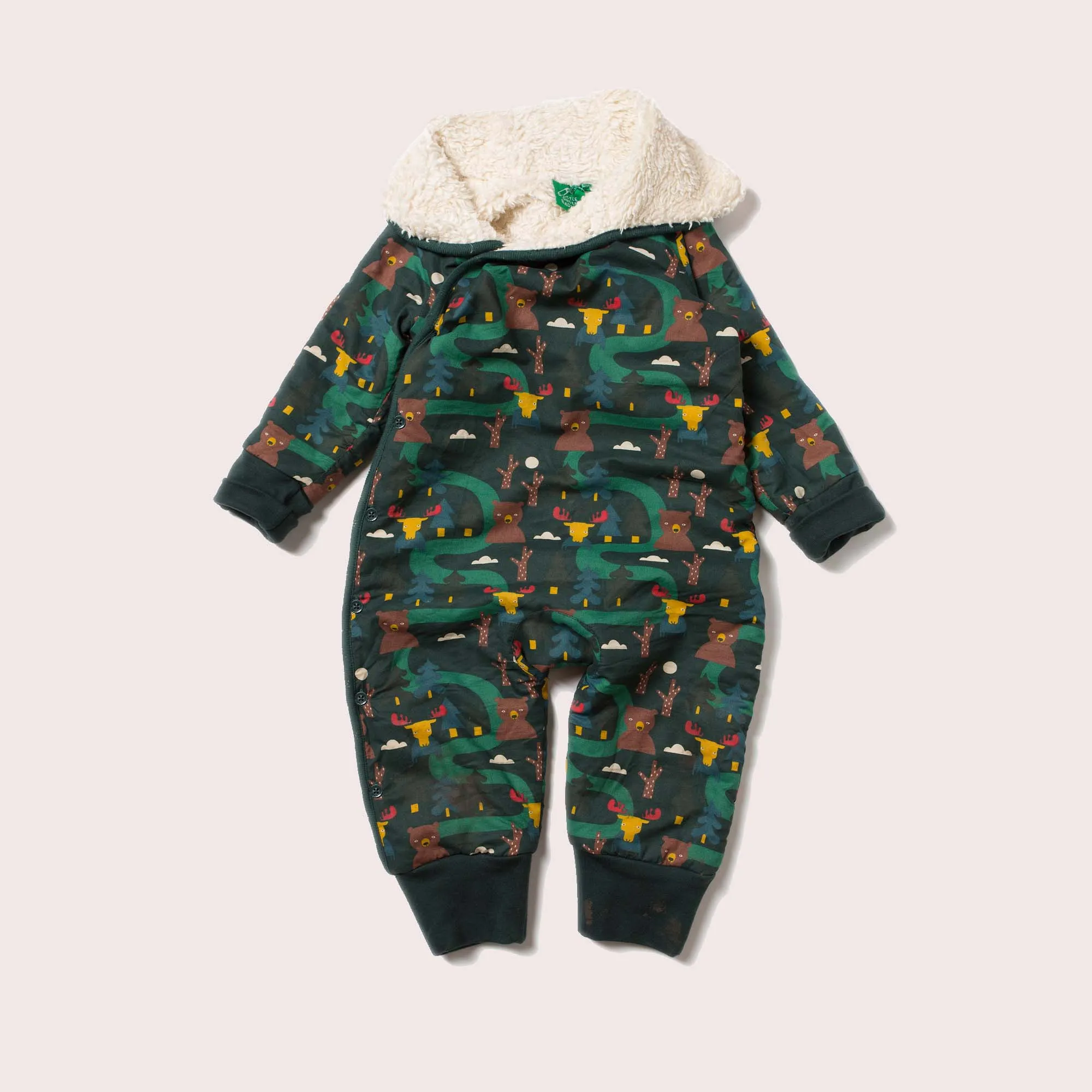 Nordic Forest Sherpa Lined Snowsuit