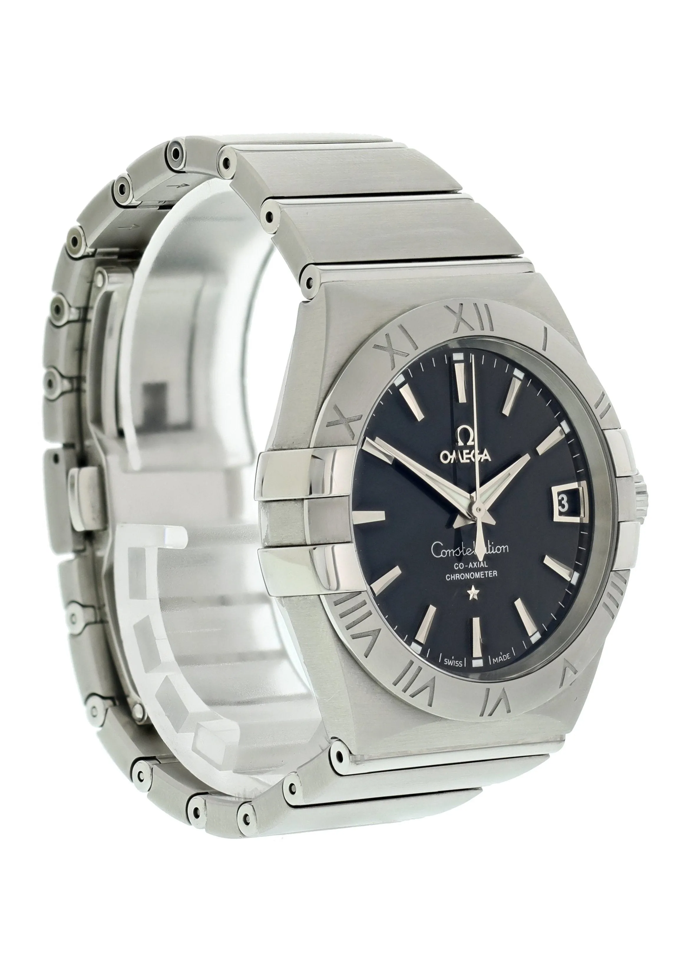Omega Constellation 123.10.38.21.01.001 Mens Watch Box Papers