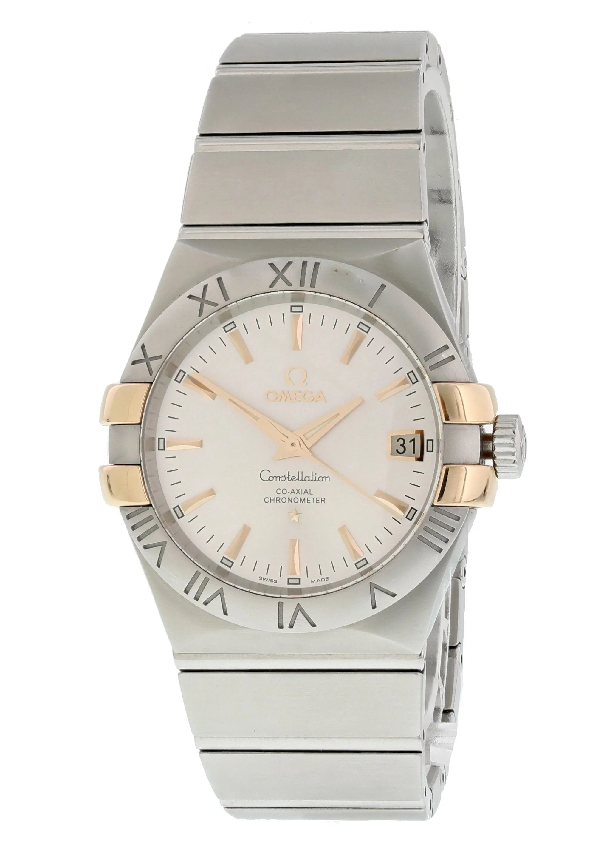 Omega Constellation 123.20.35.20.02.003 Co-axial Mens Watch Box & Papers