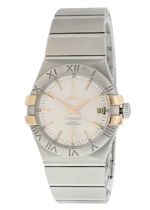 Omega Constellation 123.20.35.20.02.003 Co-axial Mens Watch Box & Papers