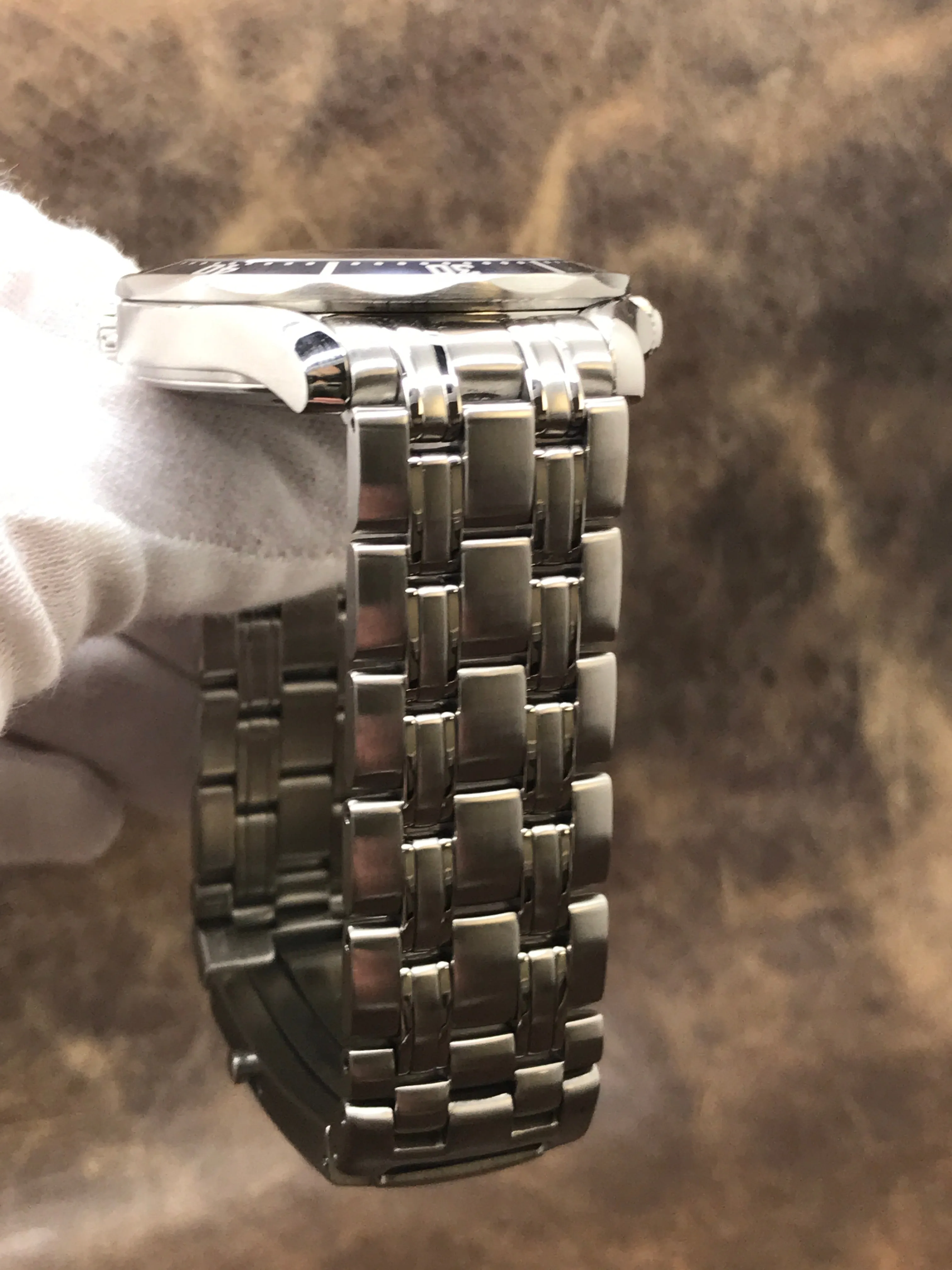 Omega Seamaster 300 L.E James Bond 2537.80 Blue Dial Automatic Men's Watch