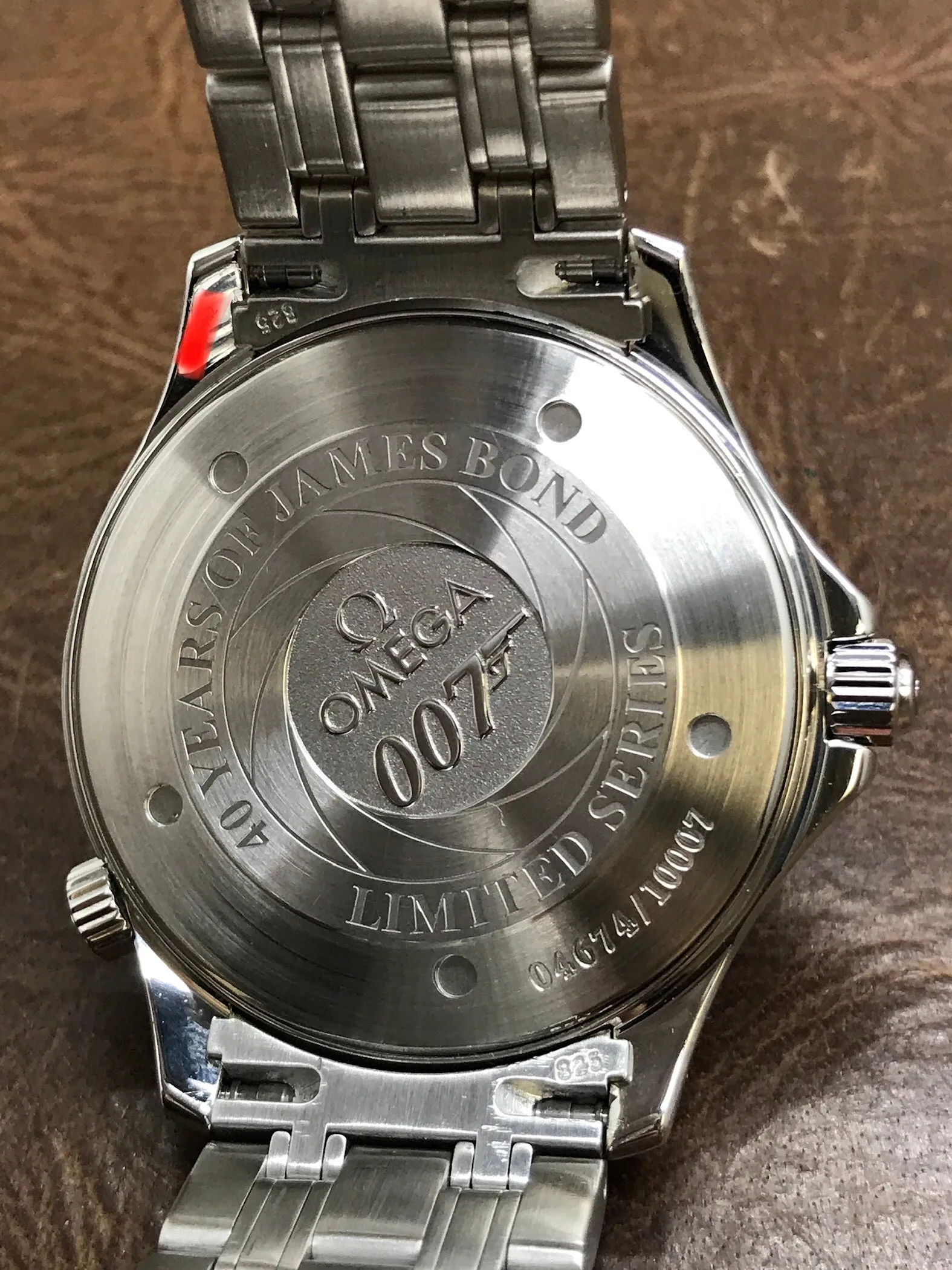 Omega Seamaster 300 L.E James Bond 2537.80 Blue Dial Automatic Men's Watch