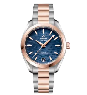 OMEGA Seamaster Aqua Terra 150m, 34mm with Blue Dial