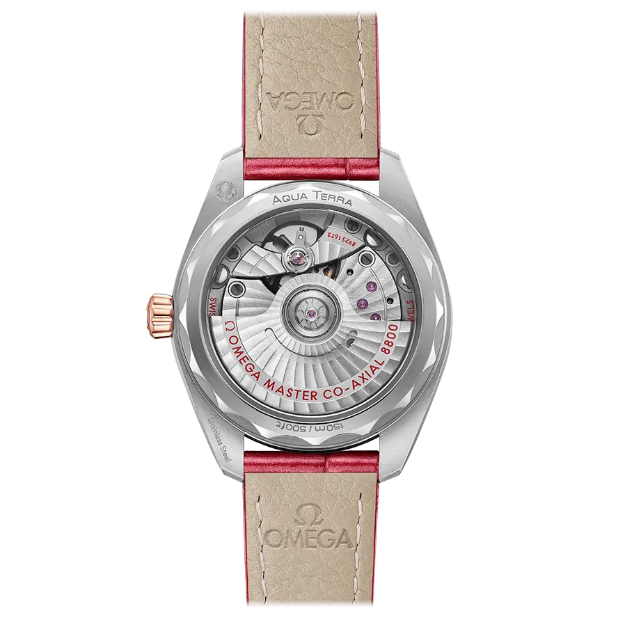 OMEGA Seamaster Aqua Terra, 34mm with Pink Dial