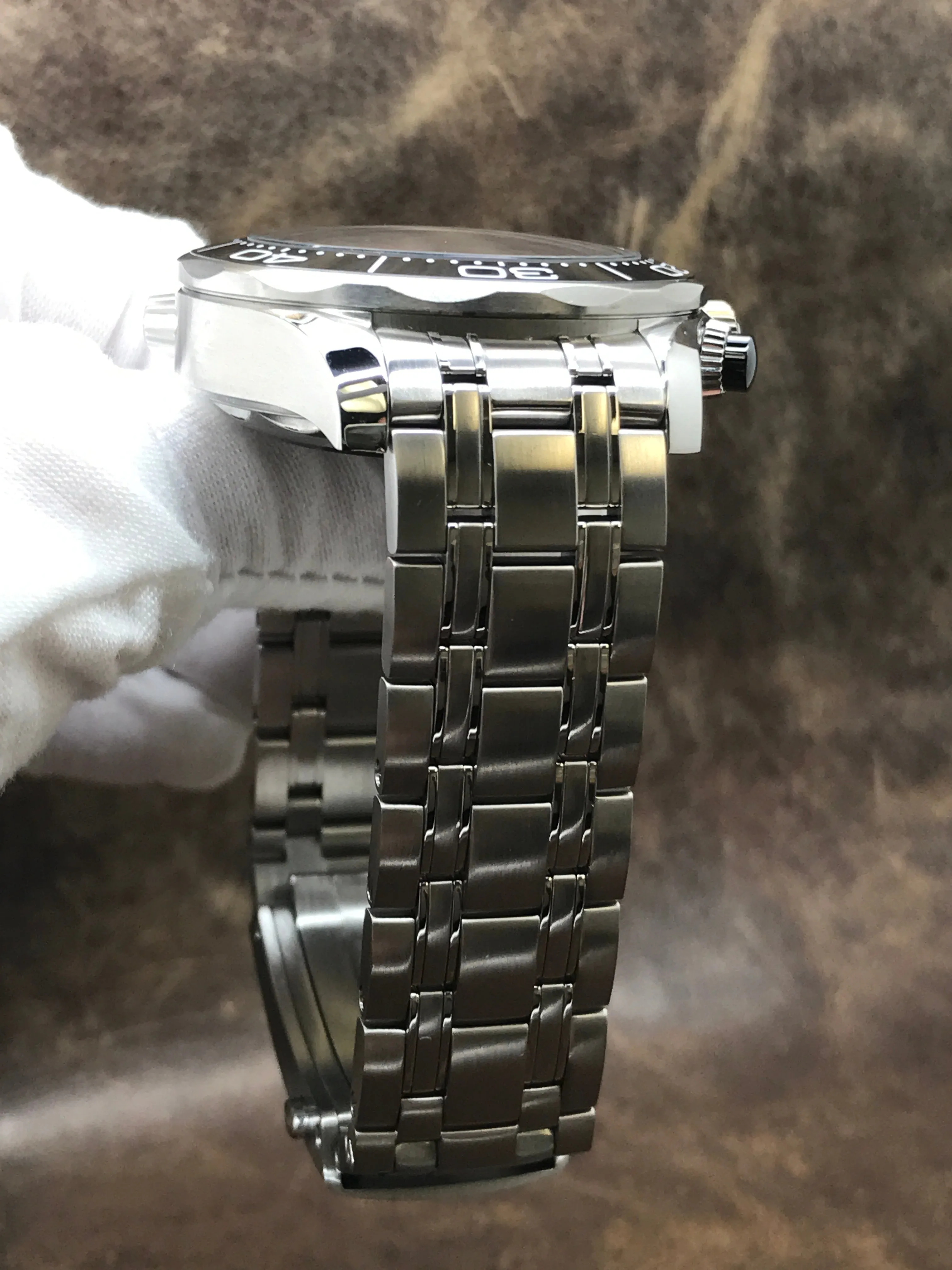 Omega Seamaster Diver 300M 210.30.44.51.01.001 Black Dial Automatic Men's Watch