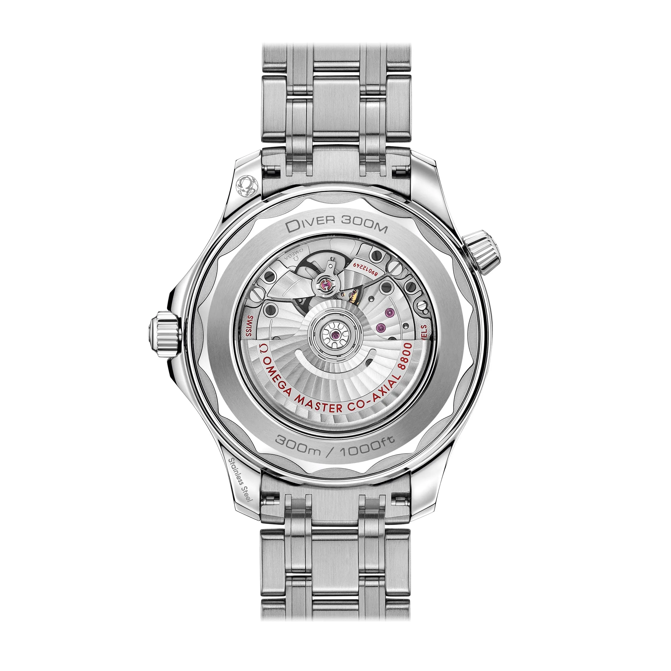 OMEGA Seamaster Diver 300m Co-Axial Master Chronometer 42mm with White Dial