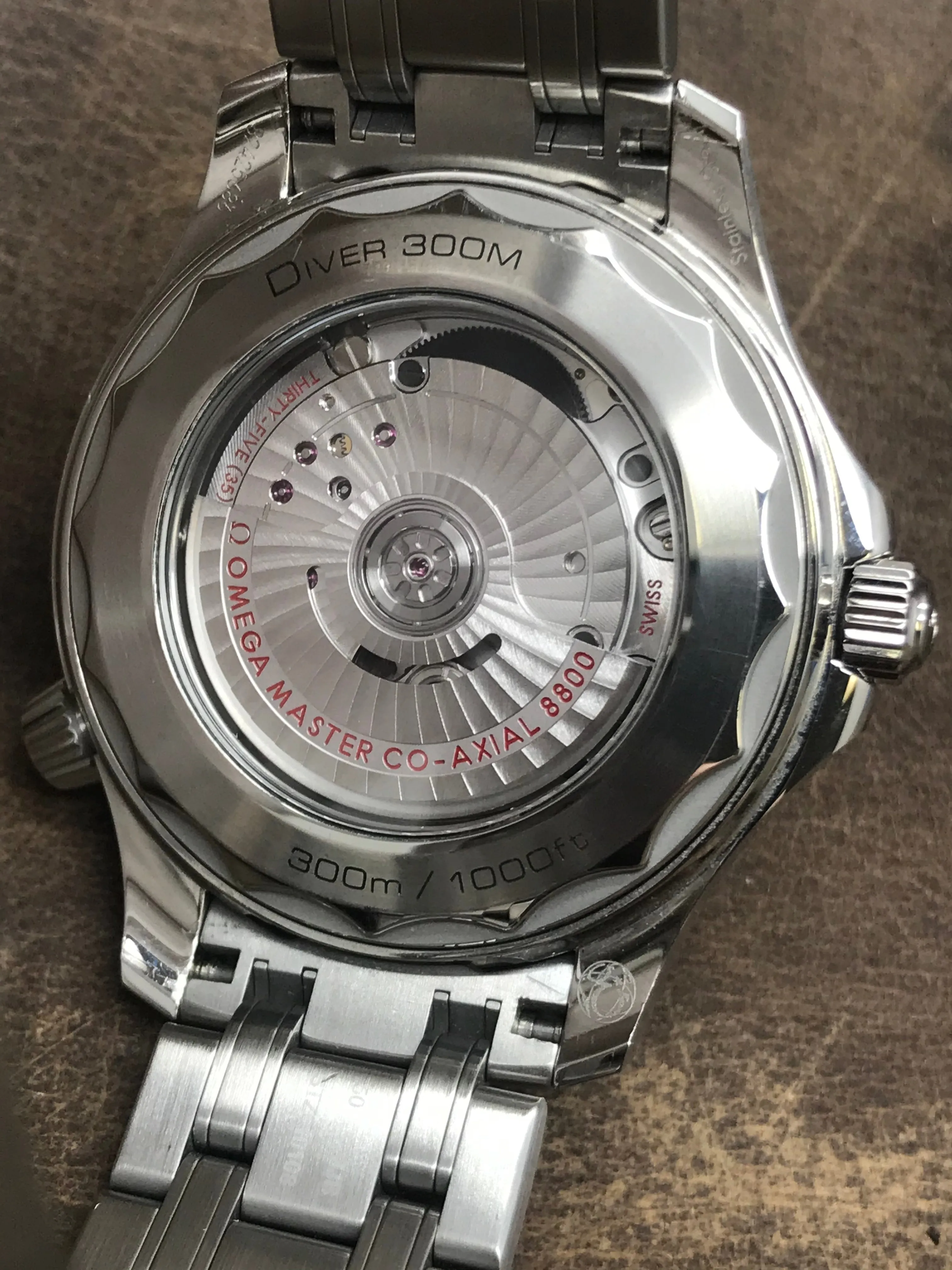 Omega Seamaster Diver 300M Seamaster 210.30.42.20.01.001 Black Dial Automatic Men's Watch